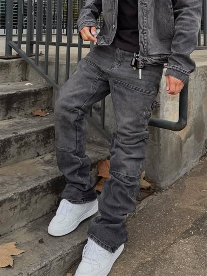 Men's Cool Slim Fit High Street Denim Jeans