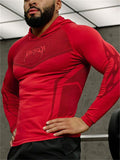Men's Hero-Inspired Slim Fit Hooded Training Shirt