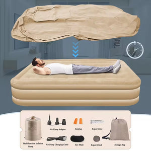 Automatic Inflatable Single & Double Sleeping Mattresses