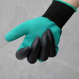 1 Pair Four Claws Gardening Gloves for Digging & Puncture Resistant