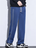 Men's Soft Comfy Vintage Washed Straight Leg Casual Pants