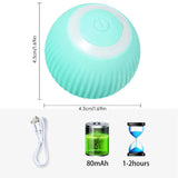 Funny Pet Training Toys Kitten Puppy Electric Game Rolling Balls
