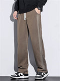 Men's Soft Comfy Vintage Washed Straight Leg Casual Pants