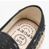 Men's Casual Lazy Slip-On Sewing Thread Fisherman Canvas Shoes