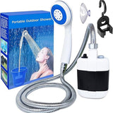 Portable Outdoor Camping USB Rechargeable Electric Shower