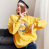 Small Dogs and Owner Spring Autumn Embroidered Sweatshirt