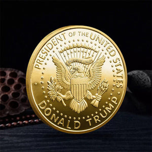 Trump 2024 Commemorative Coin Collectible Challenge Coin