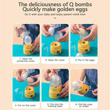 Manual Egg Yolk Mixer for Breakfast Golden Egg