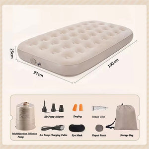 Automatic Inflatable Single & Double Sleeping Mattresses