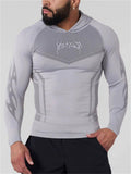 Men's Hero-Inspired Slim Fit Hooded Training Shirt