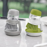 Multifunctional Press Type Kitchenware Cleaning Brush
