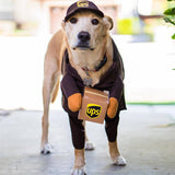 Funny Pet Dress UP Costume Dogs UPS Express Outfit with Hat