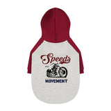 Motorcycle Letter Printing Autumn Winter Dog & Owner Hoodie