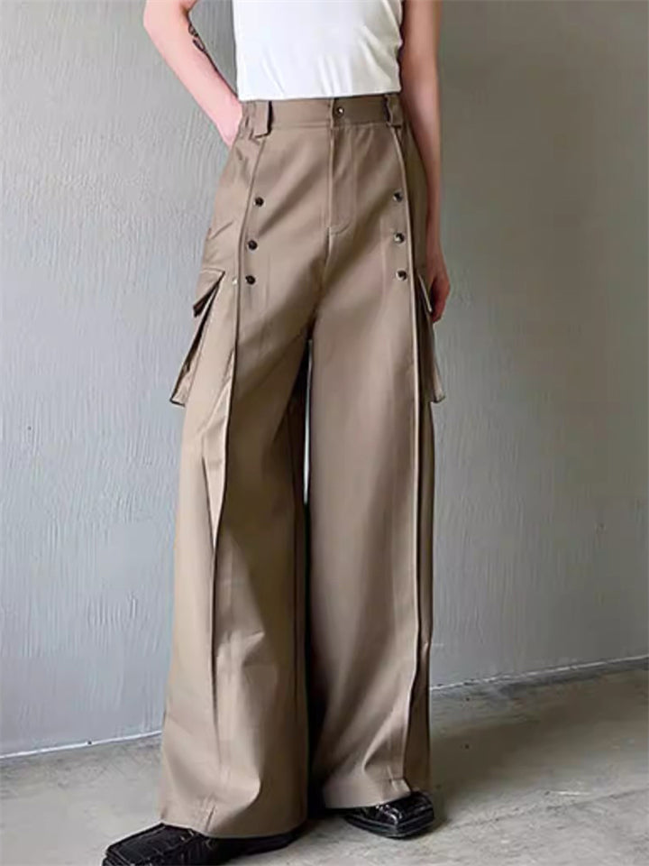 Men's High Street Avant-Garde Deconstructed Cargo Pants