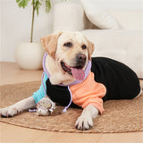 Tricolor Color Blocking Casual Pet Parent-Child Costume