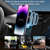 Magnetic Suction Cup Phone Mount - Anti Slip Hands-Free Phone Holder