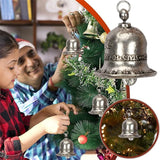 Christmas Halloween Hanging Ornament Morgan Dollar Pattern Bell