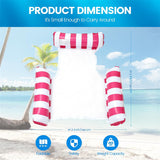 Inflatable Swimming Floating Hammock for Pool Party, Beach & Water Park