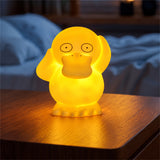 Cute Capybara Pikachu Night Light Bedside Lamp