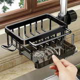 Adjustable Angle Removable Faucet Organizer Kitchen Shelf