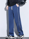 Men's Soft Comfy Vintage Washed Straight Leg Casual Pants