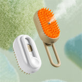 Pet Steam Hair Brush for Removing Tangled & Loose Hair