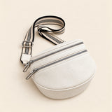 Faux Leather Crossbody Sling Bag