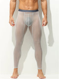 Men's Quick Dry See-Through Sheer Bodybuilding Leggings