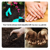 1 Pair Four Claws Gardening Gloves for Digging & Puncture Resistant