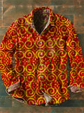 Men's Retro Style Button Up Western Vintage Shirts
