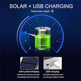 Strong Wind Solar Fan USB Rechargeable Sun Hat