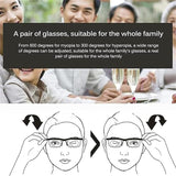 High Definition Adjustable Lens Focal Length Presbyopic Glasses