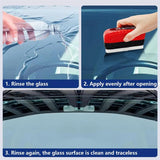 120ml Auto Glass Oil Film Cleaning Brush