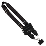 Clip & Go Phone Strap Stretchable Crossbody String with Zippered Wallet Pouch