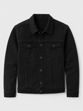 Men's Casual Button Up Denim Jacket