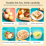 Manual Egg Yolk Mixer for Breakfast Golden Egg