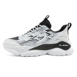 Vintage 3D Dragon Cloud Fluorescent Sneakers for Men