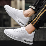 Mens Lightweight Air Cushion Sports Hipster Shoes Running Shoes
