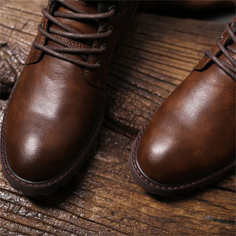 Men's Vintage Plus Size Outdoor Desert Martin Boots