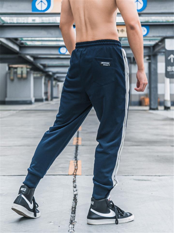 Elasticated Waistband Bottoms Track Pants For Men