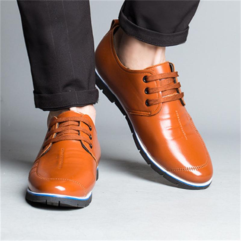 Fashion Casual Breathable Leather Shoes For Men