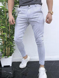 Men's Fashion Stripe Pencil Pants