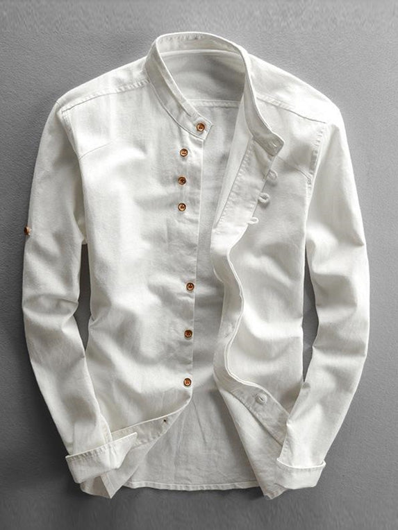 Men's Long Sleeve Buttons-Up Shirts