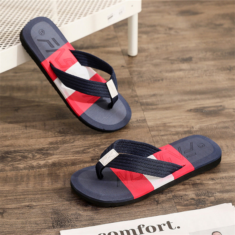 Trendy Outside Wear Male Non-slip Beach Sandals