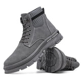 Super Cool & Comfort High Top PU Leather Martin Boots For Men