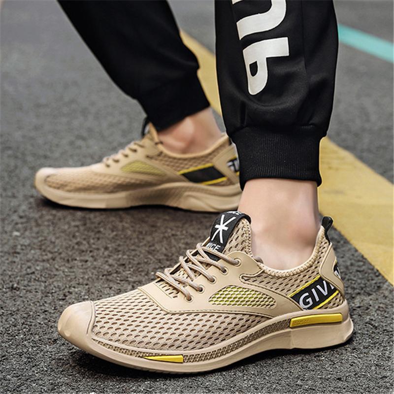 Mens Casual Breathable Mesh Workout Shoes