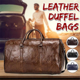 Vintage Strong Durable Large Capacity Waterproof Travel Duffel Bag