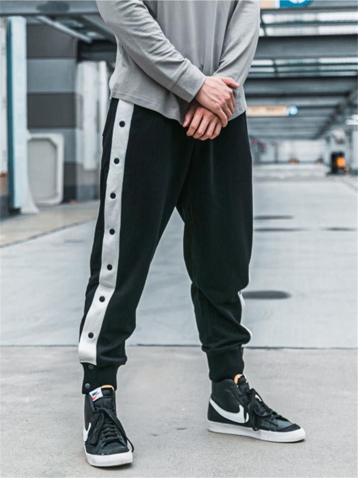 Elasticated Waistband Bottoms Track Pants For Men
