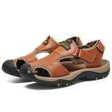 Summer Casual Genuine Leather Wading Beach Sandals