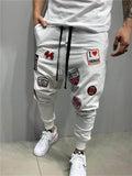 Mens Sports Knitted Casual Ankle Pants